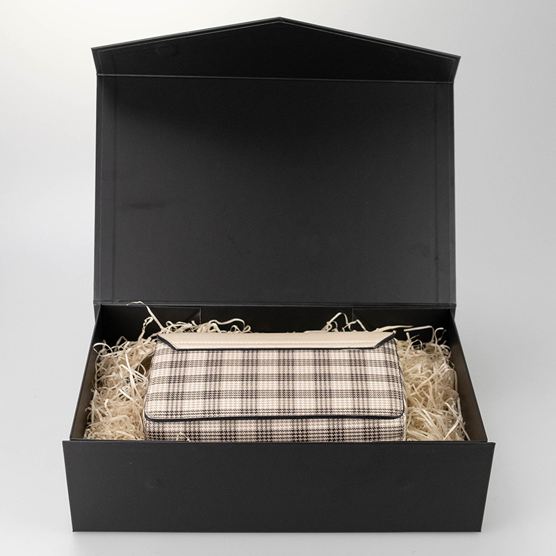 White seven-color folding gift box with printing and transportation space, flip-top gift box, in-stock packaging paper box pic 10