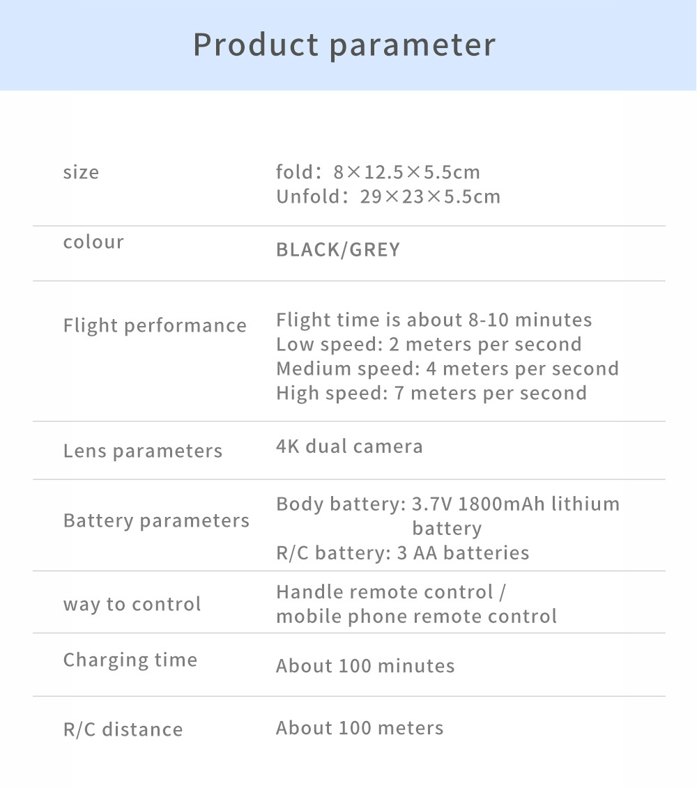 Cross-border E88 high-definition dual-camera folding drone, long-lasting endurance, easy to carry, intelligent obstacle avoidance remote control aircraft for foreign trade pic 20