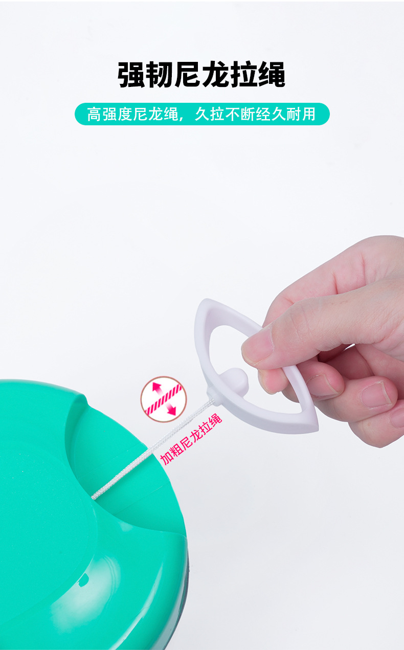 跨境专供家用捣蒜泥神器 拉绳切菜器 肉沫蒜蓉机蒜泥机辣椒拉蒜器详情6