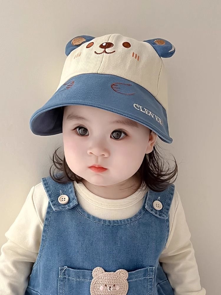 宝宝帽子春秋薄款渔夫帽可爱超萌男女宝遮阳帽婴儿防晒鸭舌帽新款详情6