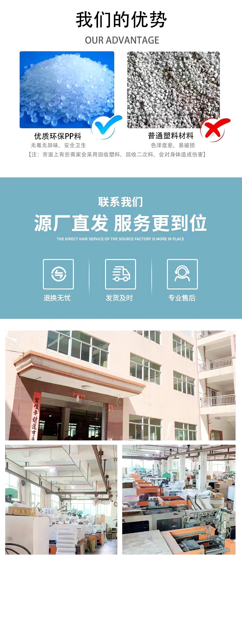 大号粉扑收纳盒空盒妖制豆乳蜜粉定妆散粉扑防尘便携透明pp塑料盒详情10