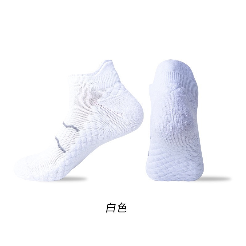 Spring and summer socks, short sports socks, outdoor running socks, anti-odor towel soles, shock-absorbing and anti-slip, couple basketball socks wholesale pic 8
