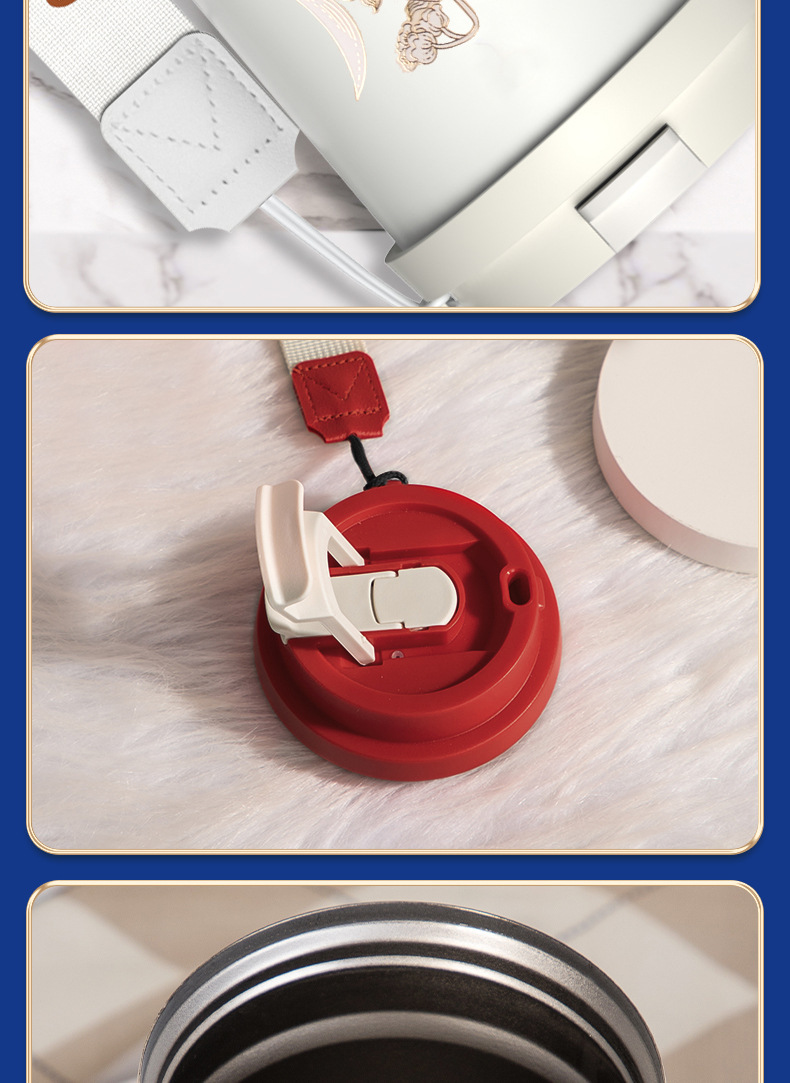 Customized business gift sets for company annual meetings, lily of the valley coffee cups, insurance company gifts, conference souvenirs pic 20