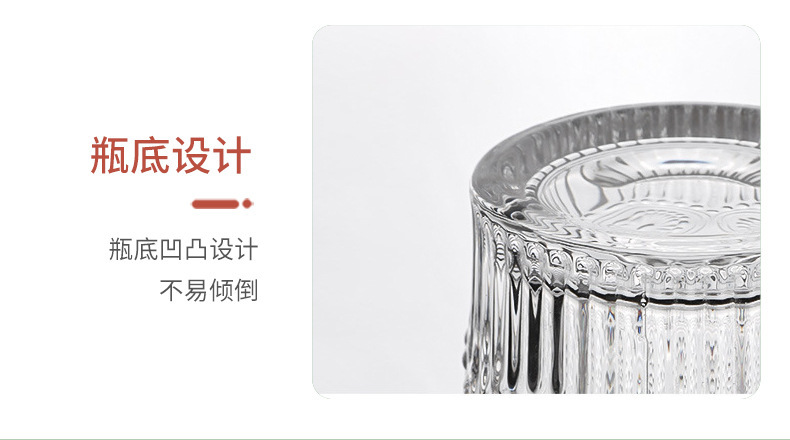 ins风太阳花玻璃杯网红浮雕水杯高颜值咖啡杯伴手礼杯子地推水杯详情7