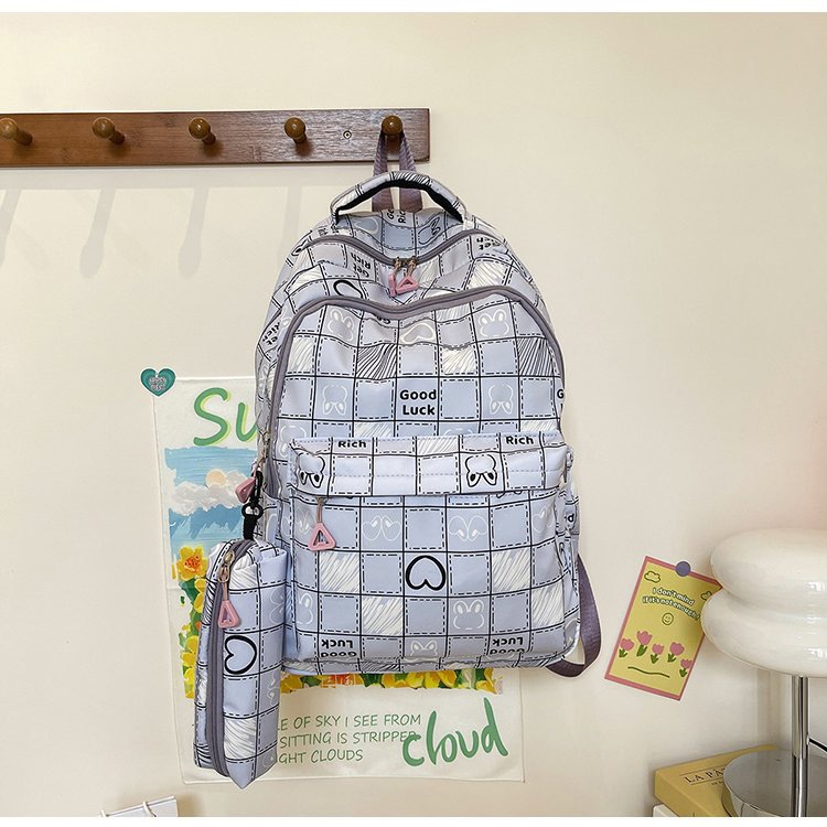 New style schoolbag for girls, Korean-style workwear backpack, ins Japanese style backpack for junior high school, high school and college students pic 6