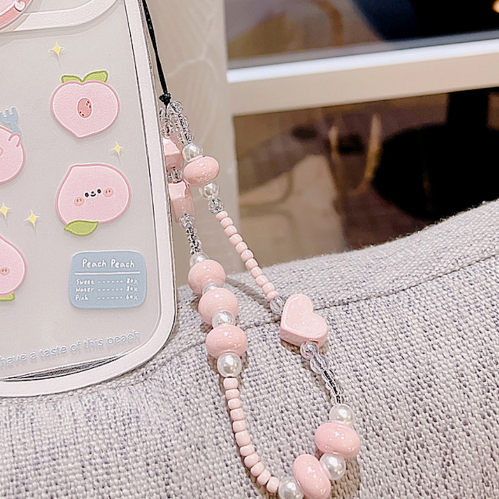 彩色链条手机壳挂绳适用苹果/华为便携手腕带绳个性ins多巴胺挂件详情12