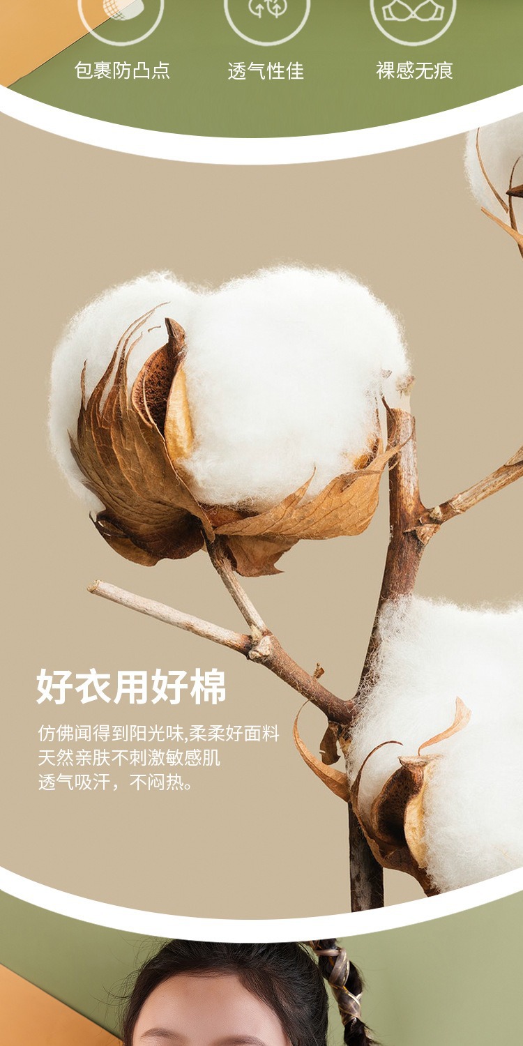 女童内衣发育期小学生7-10-12-14岁纯棉裹胸无胸垫夹棉打底小背心详情6