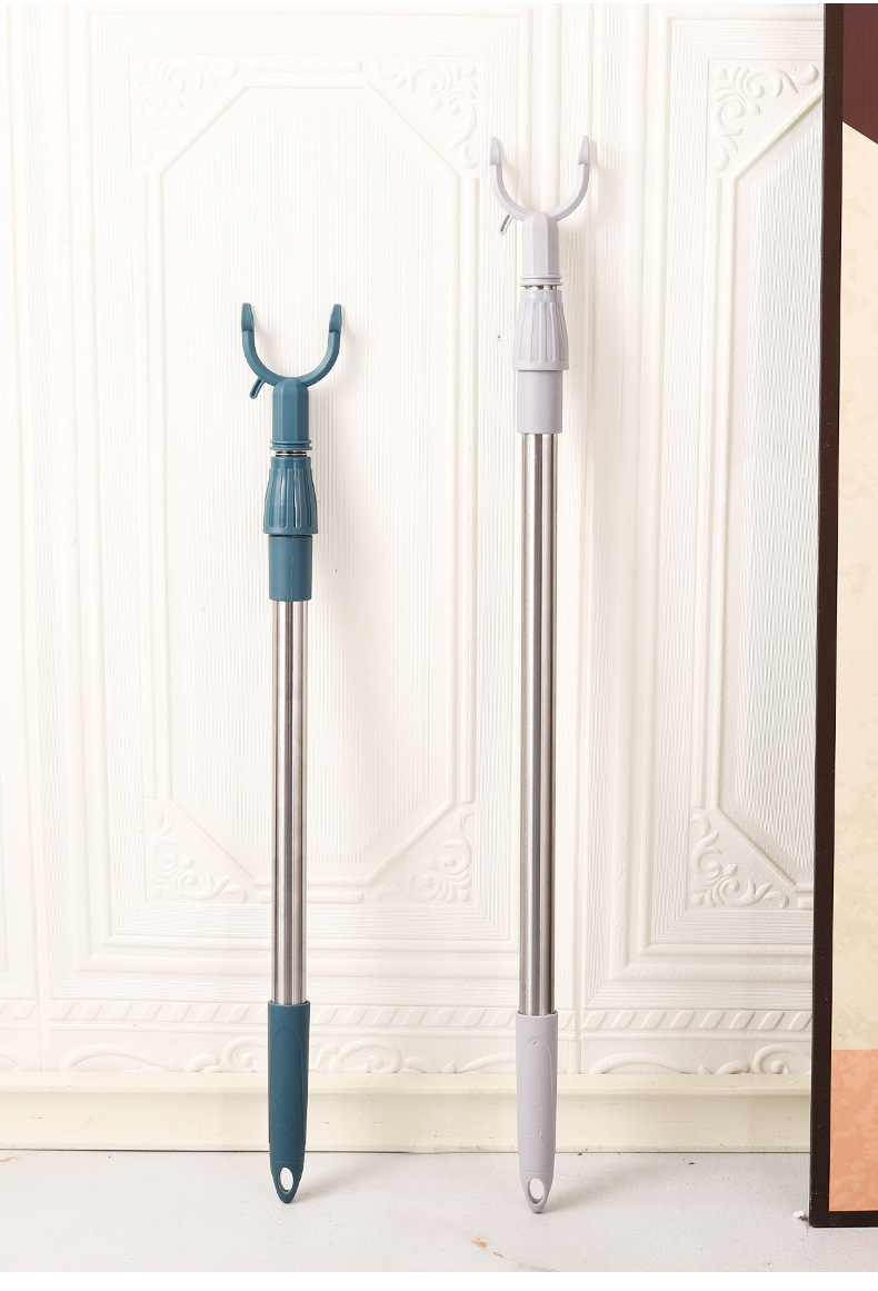 可伸缩不锈钢晾衣叉撑衣杆晒衣杆叉晾衣杆叉丫衣叉杆挑衣服取衣杆详情15