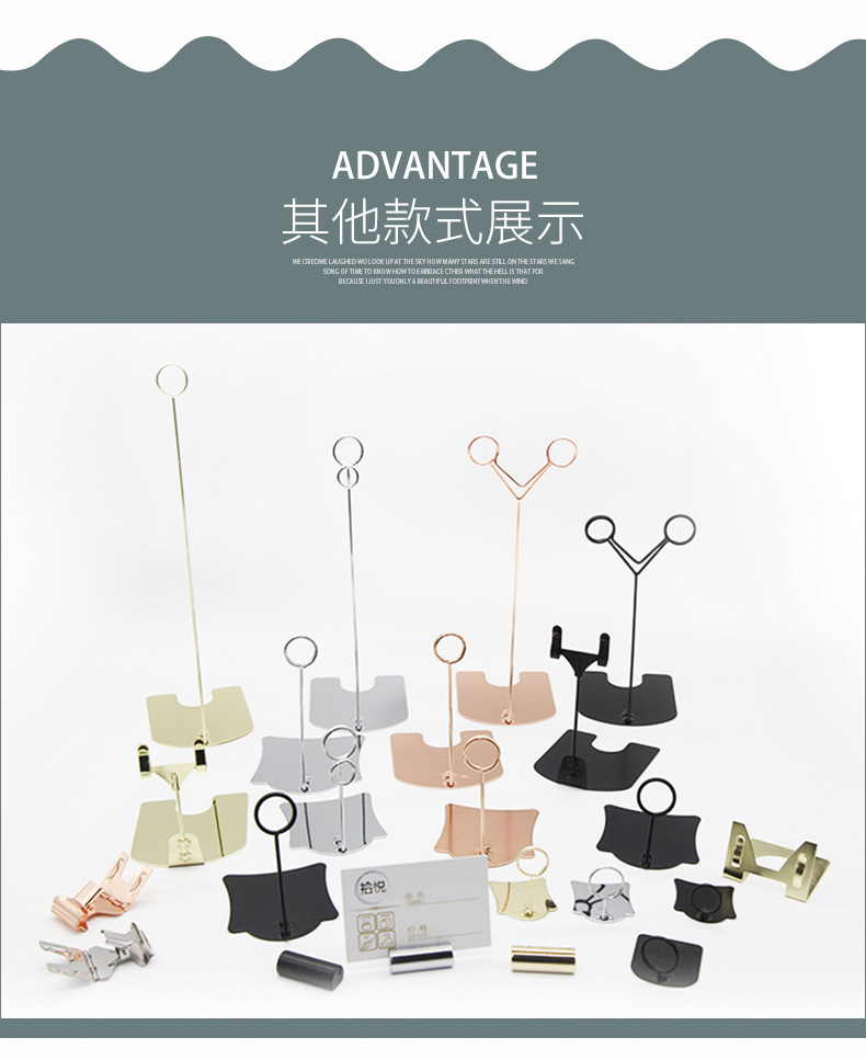 Acrylic nameplates, A4 display boards, vertical table tags, price tags, advertising boards, anti-slip table cards, double-sided transparent table tags, business meeting instructions, display stands, store goods price tags, support counters, double-sided information display support stands pic 20