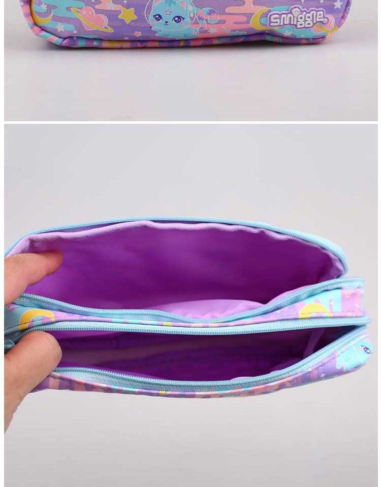 Australia smiggle mochila de la escuela cartoon mochila de gran capacidad mochila de los niños bolsa de ocio al aire libre bolsa de la pluma del estudiante pic 11