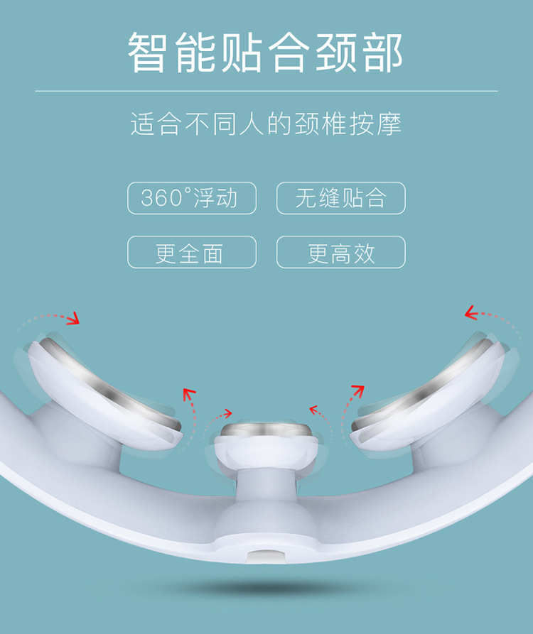 Wholesale business gift hot compress cervical massager, neck shoulder and neck massager, neck wonder, spinal neck protection K80 pic 14