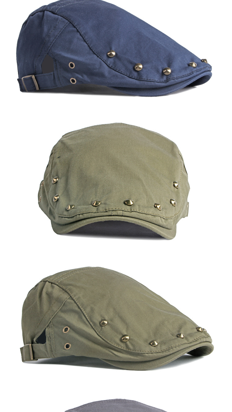In spring and summer, men wear rivet caps, hip-hop berets, and women wear thin, upside-down, casual, and forward-looking hats. This is a trend among young people pic 26