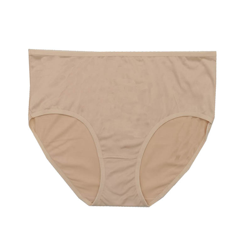 Solid color, large, mid-waisted, breathable, large-sized stretch triangle pants for middle-aged and elderly women in Russia pic 8