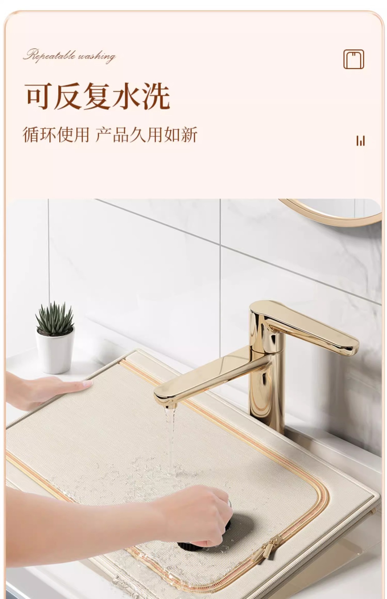 棉麻夹缝钢架收纳箱长方形大容量防尘防潮双开可视窗衣服裤子收纳详情13