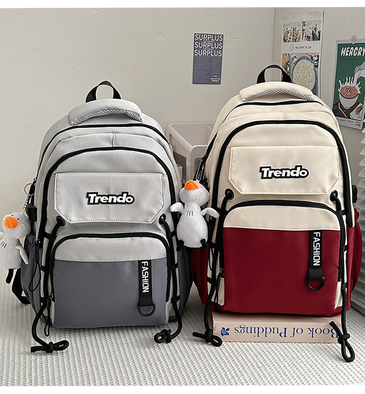Schoolbag for boys, large capacity, high-end feel, 2025 new style for boys, high school students, backpacks for girls, college students pic 22