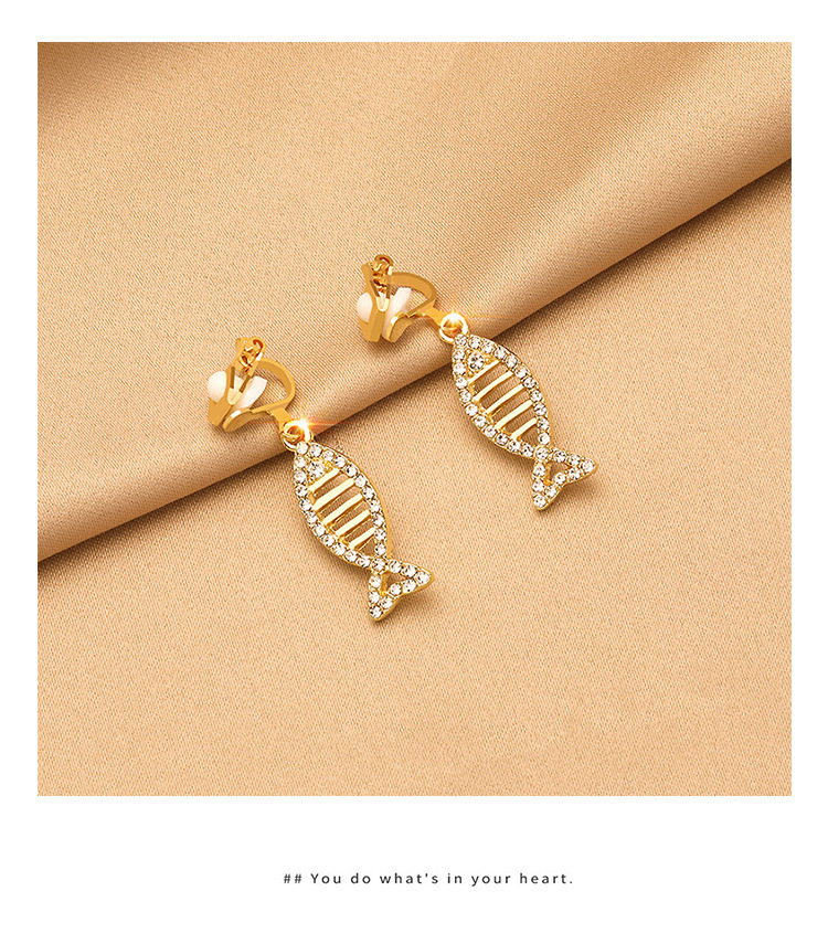 复古耳夹 无耳洞高级感耳环女小众百搭韩国气质耳饰珍珠耳夹耳坠详情15