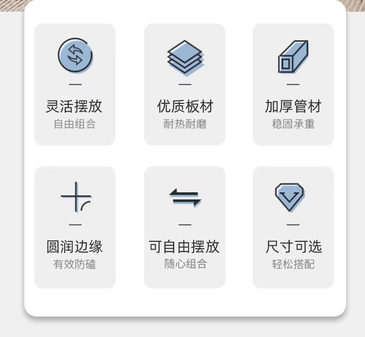 茶几简约现代小户型网红轻奢金属可移动卧室小圆桌子客厅家用边几 pic 2