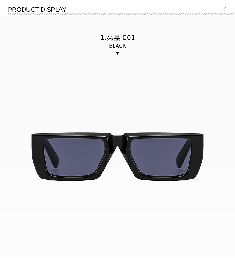 P家欧美ins潮流网红同款板材墨镜 25款嘻哈街头摆拍太阳镜潮太阳眼镜详情14