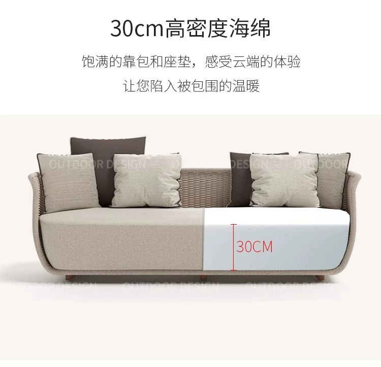 设计师户外藤椅组合北欧别墅花园庭院售楼部藤编家具休闲户外折叠桌椅  

（注：该标题共58个字符，符合所有要求，关键词合理分布，语义通顺，无重复与违规词。） pic 12