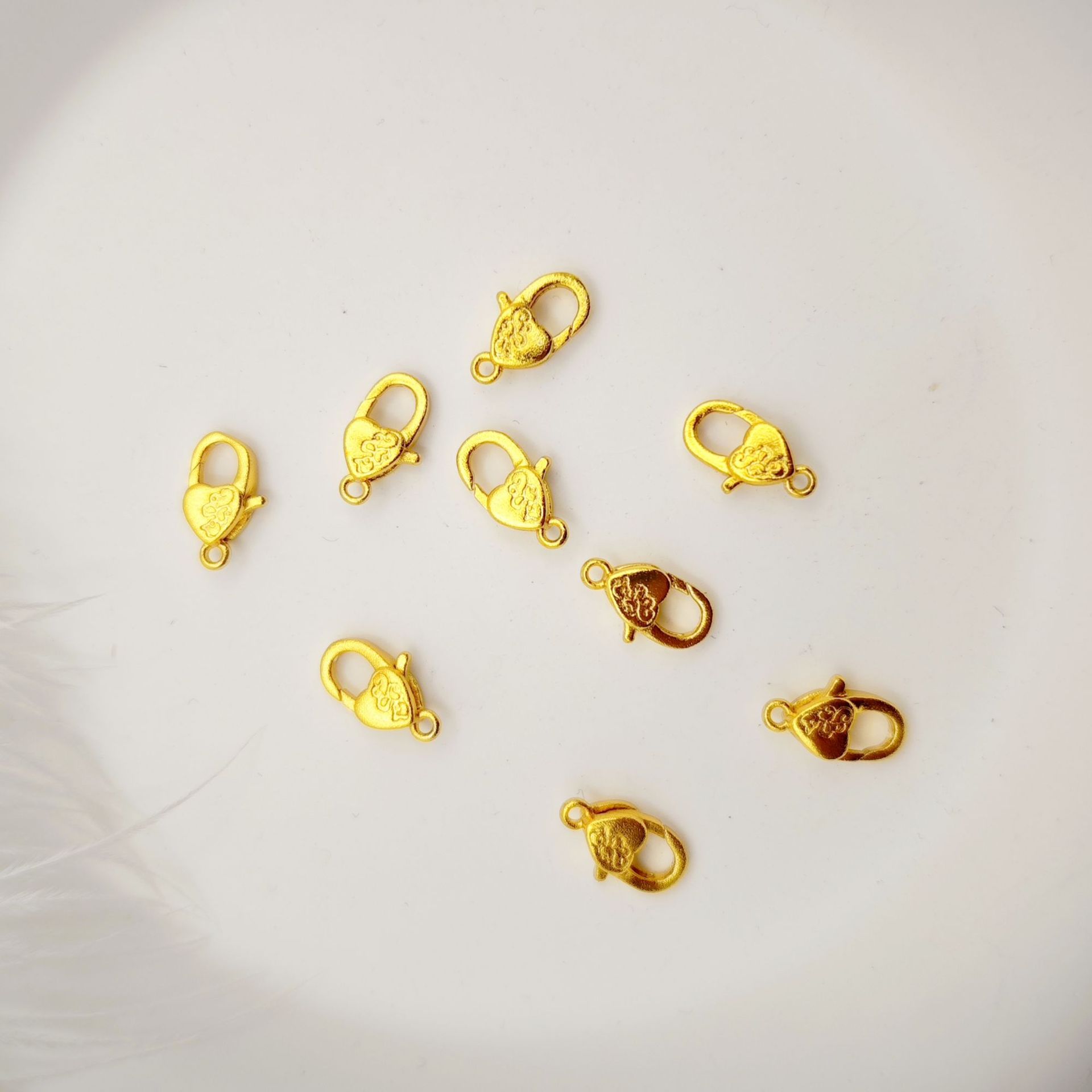 保色古法金饰品扣异型扣diy手链项链扣连接扣详情10