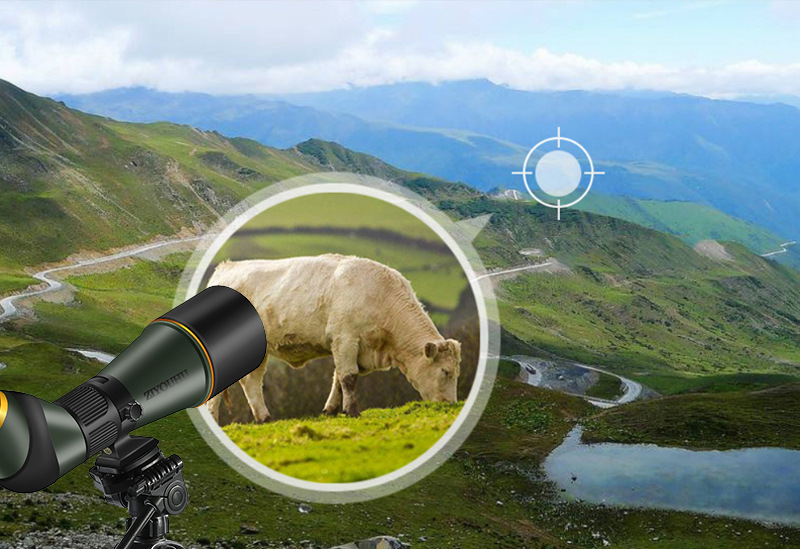 The Free Tiger Chasing Xingyuan ED20-60X80 series is a large-aperture single-tube high-magnification high-definition low-light night vision bird-watching lens pic 24