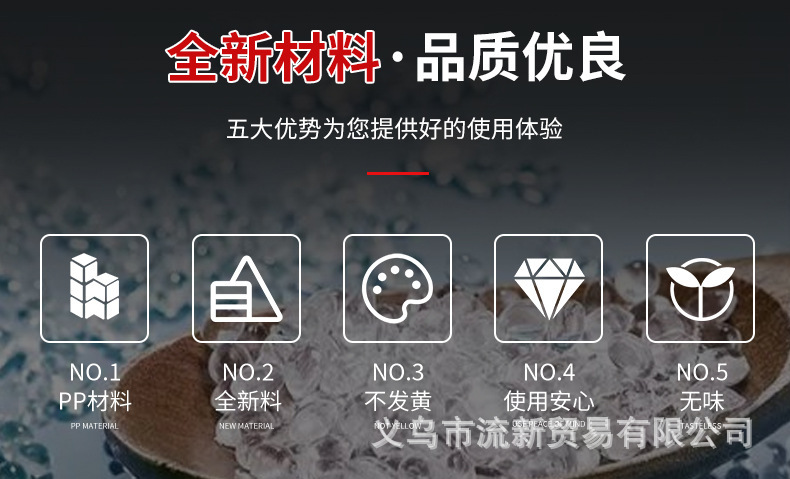 透明简约化妆品洗脸粉扑包装空盒睫毛饰品盒一次性口罩翻盖收纳盒详情2