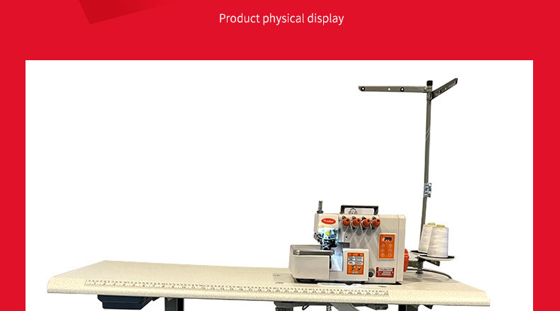Wholesale intelligent sewing direct drive overlock machine, automatic thread cutting, foot lifting, fully automatic integrated overlock machine, overlock and overlock machine pic 2