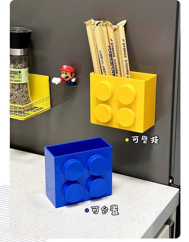 Entrance door mask storage box, wall-mounted anti-theft door without drilling holes, magnetic storage box for the entrance hall, right-angle storage box pic 12