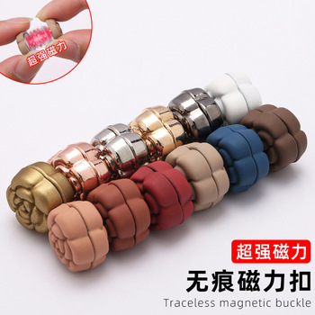 猫眼珍珠磁吸扣衬衫衣领无痕金属防走光胸针丝巾头巾免缝强力磁扣详情3