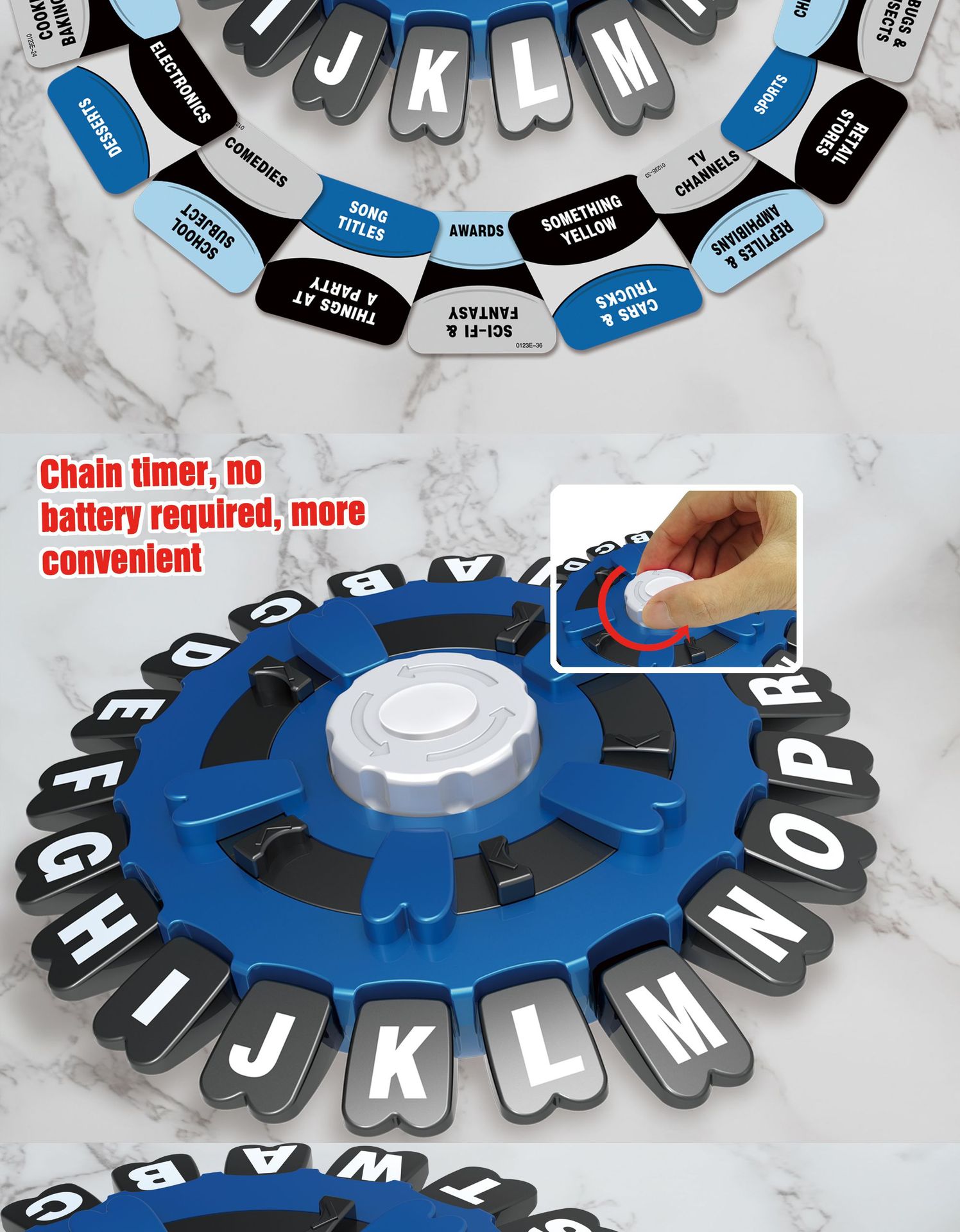 TAPPLE疯狂字母轮宝可梦卡片扭扭棒水机套圈圈潮流玩具游戏玩具详情6