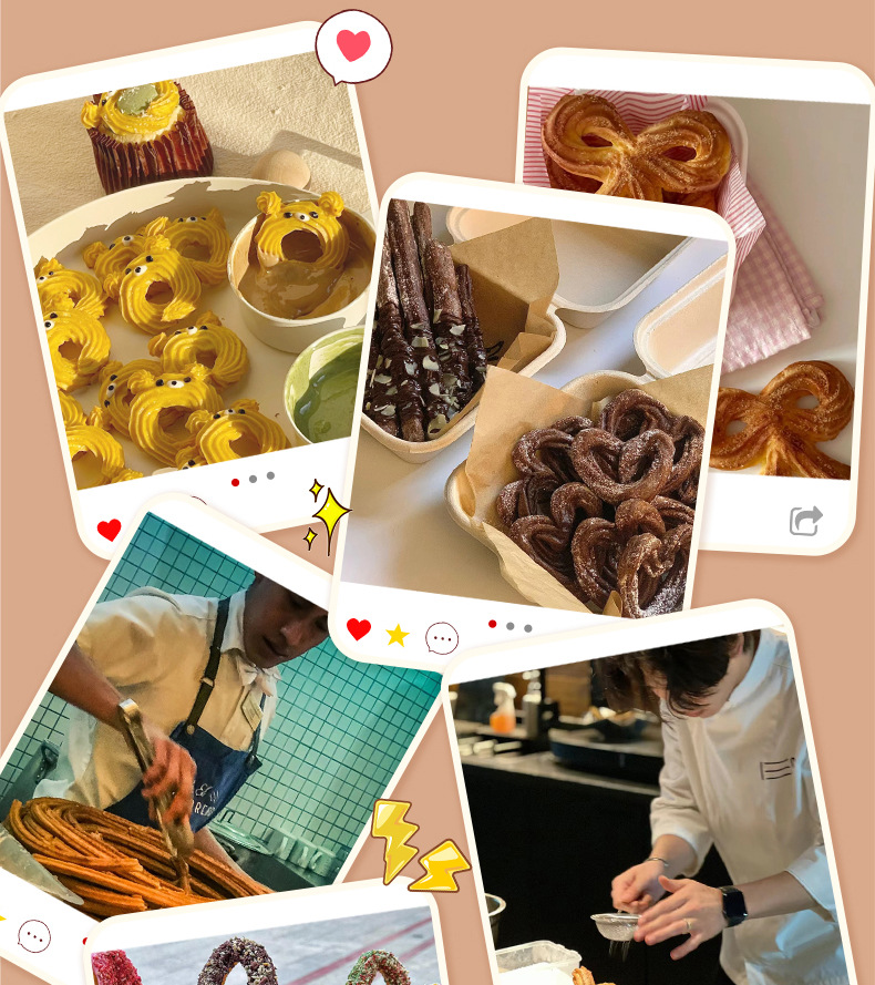 跨境专供家用西班牙油条机西式拉丁果机西班牙油条机家用吉事果机详情16