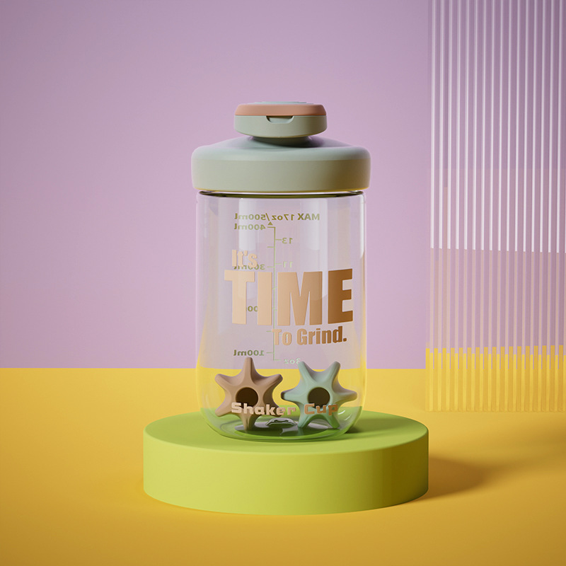 PC摇摇杯500ml简约时尚运动水壶日用百货杯具轻便便携饮水器详情20