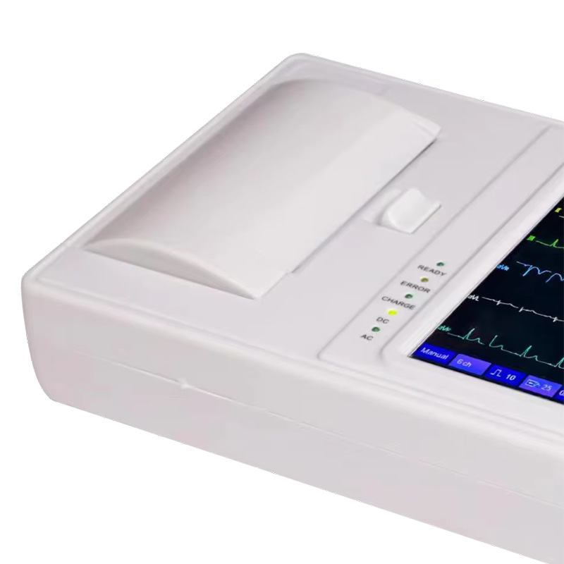 Cross-border exclusive supply ECG-1206A ECG machine, 6-channel portable fully automatic analytical ECG detector for human use pic 9