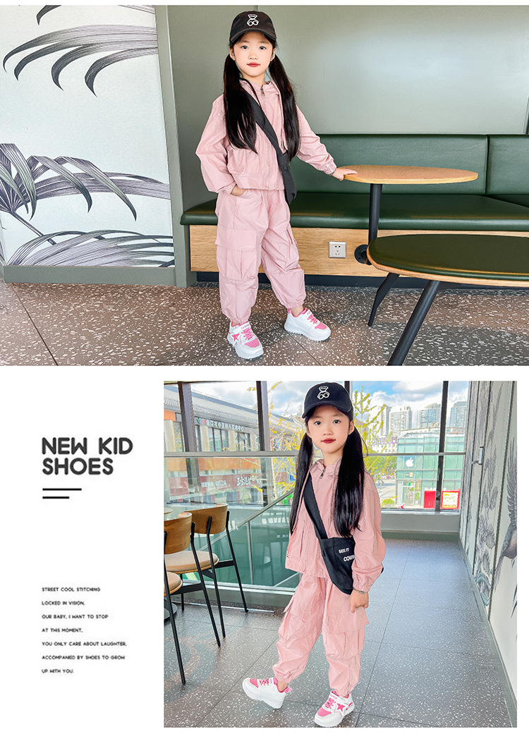 童鞋运动鞋皮面鞋子2024春秋新款儿童软底跑步鞋中大童女孩老爹鞋详情18