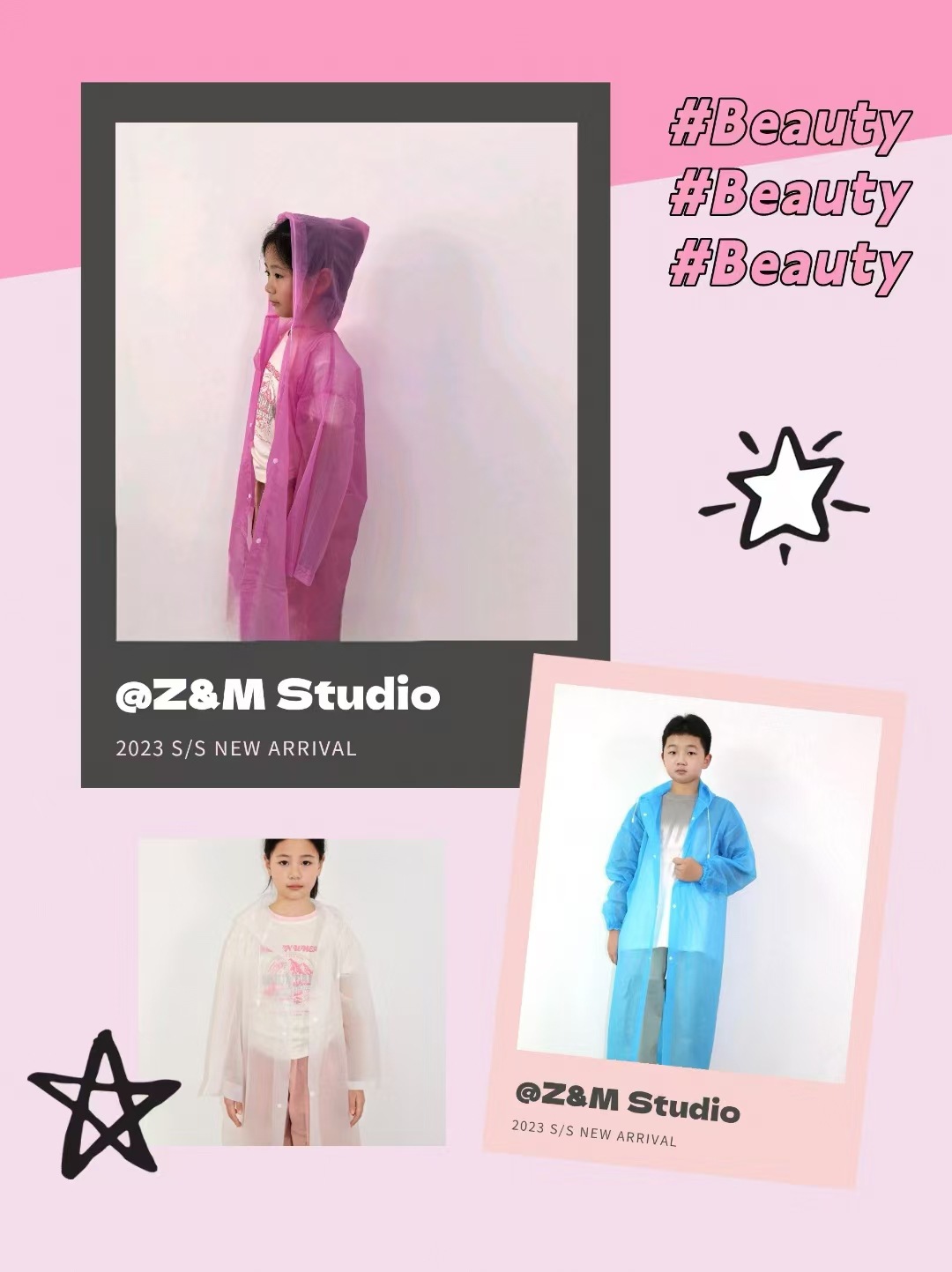 儿童eva雨衣5-12岁小孩小学生加厚非一次性雨衣学生户外详情2