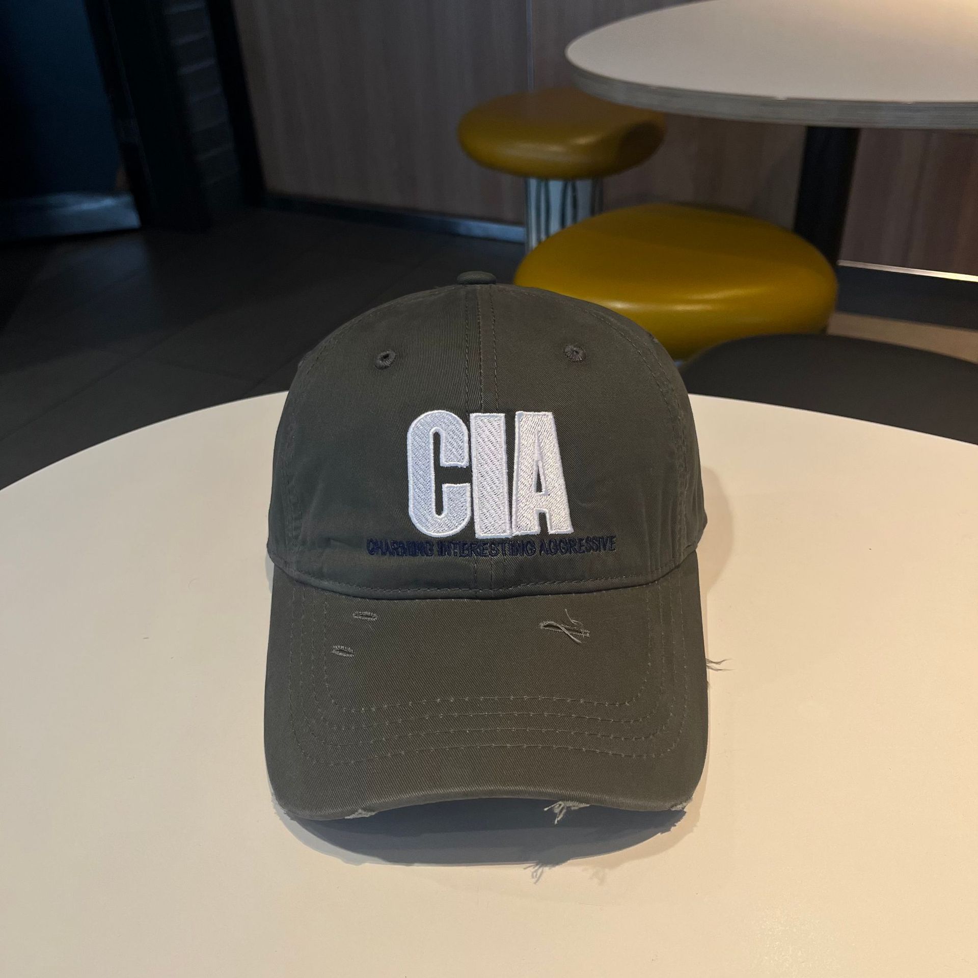 Embroidered baseball caps for men and women, ins feng shui washable caps, casual and versatile, color-blocked soft-top sunshade baseball caps, letters pic 13