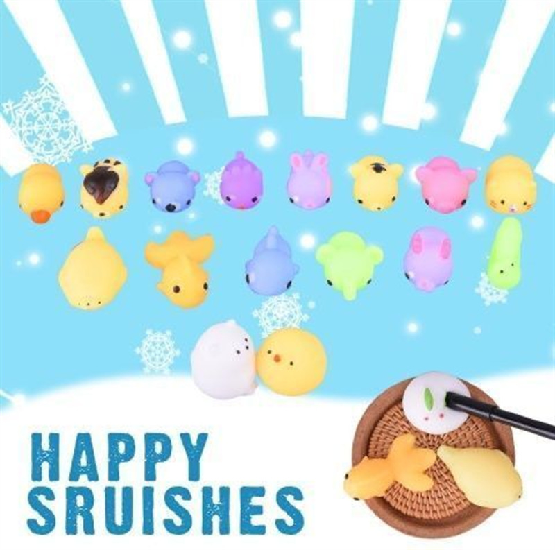 Animal ball kneading Fun, novel and creative student gifts from Japan and South Korea, stress-relieving seal dolls, and venting toys pic 7