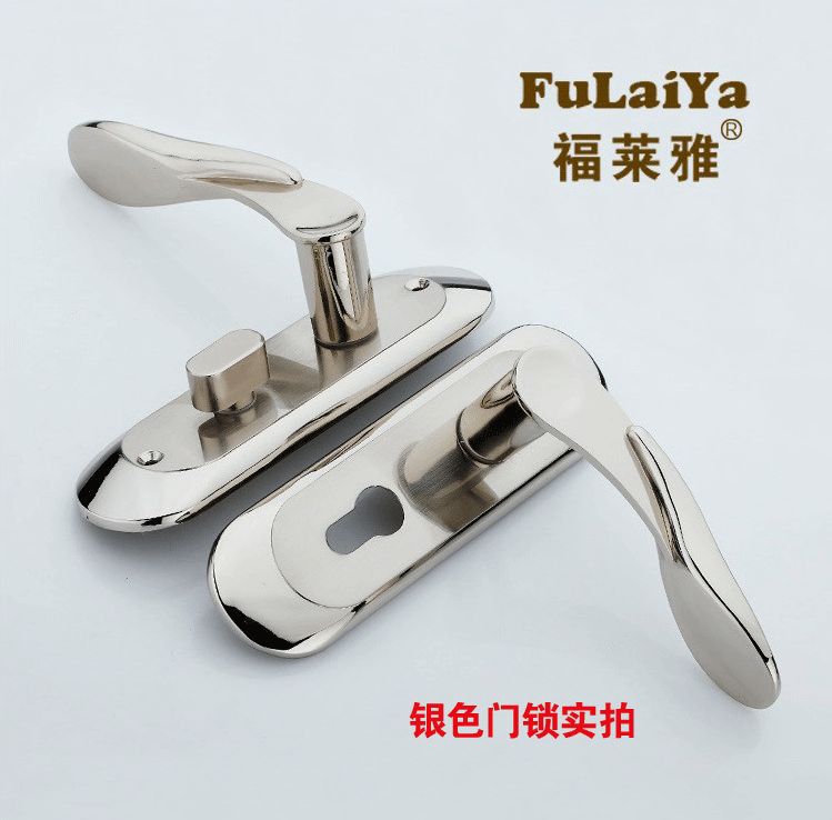 单舌房门锁简约静音房间门锁室内家用卧室老式木门锁卫生间通用型详情15