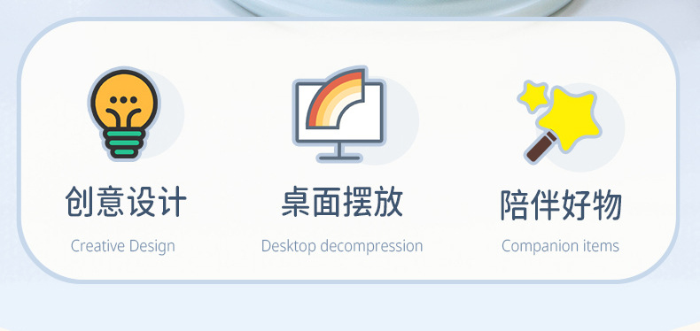 可爱趴趴大象狐狸企鹅公仔毛绒玩具玩偶儿童陪伴娃娃生日礼物桌陪详情3