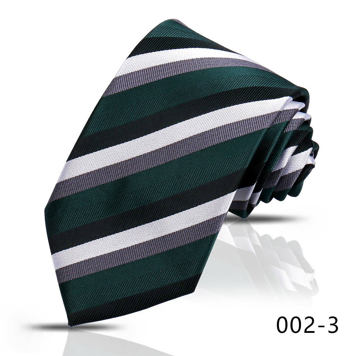 男士商务职业条纹领带8CM高级感蓝色藏青手打衬衣搭配嵊州现货详情8