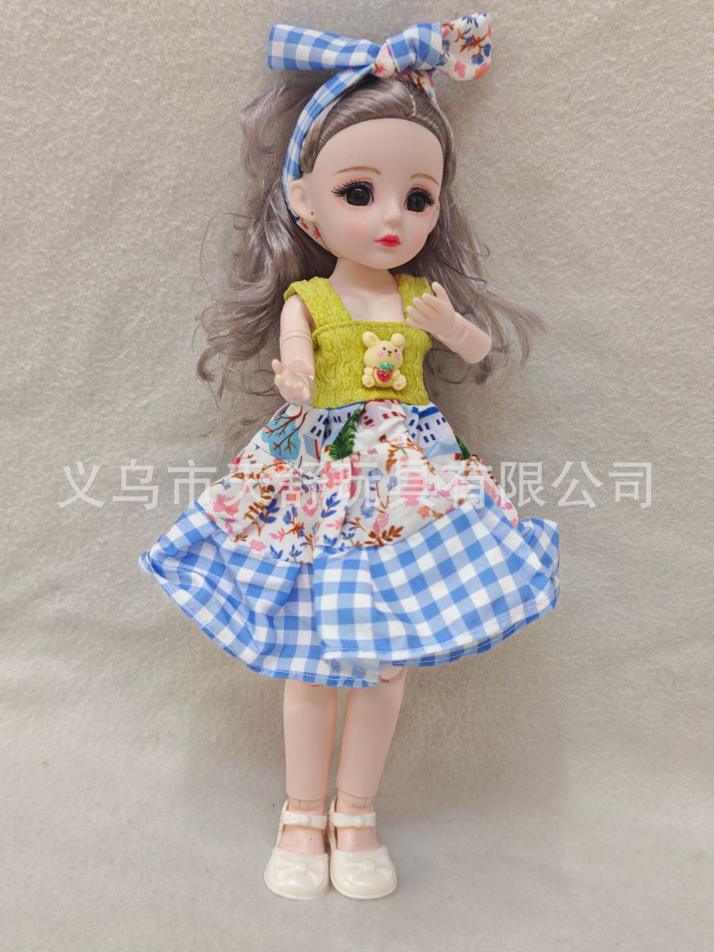 新款30厘米关节娃娃换装衣服休闲套装萝莉娃衣关节可动任意造型摆件详情9