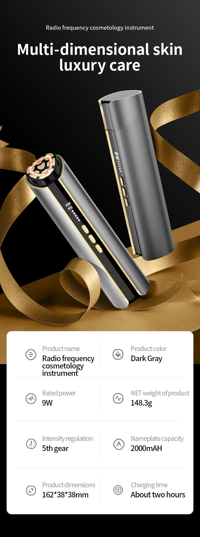 shanilak cross-border bestseller beauty Device: Home facial lifting and firming Introduction Device, facial care device, suitable for beauty salons pic 15