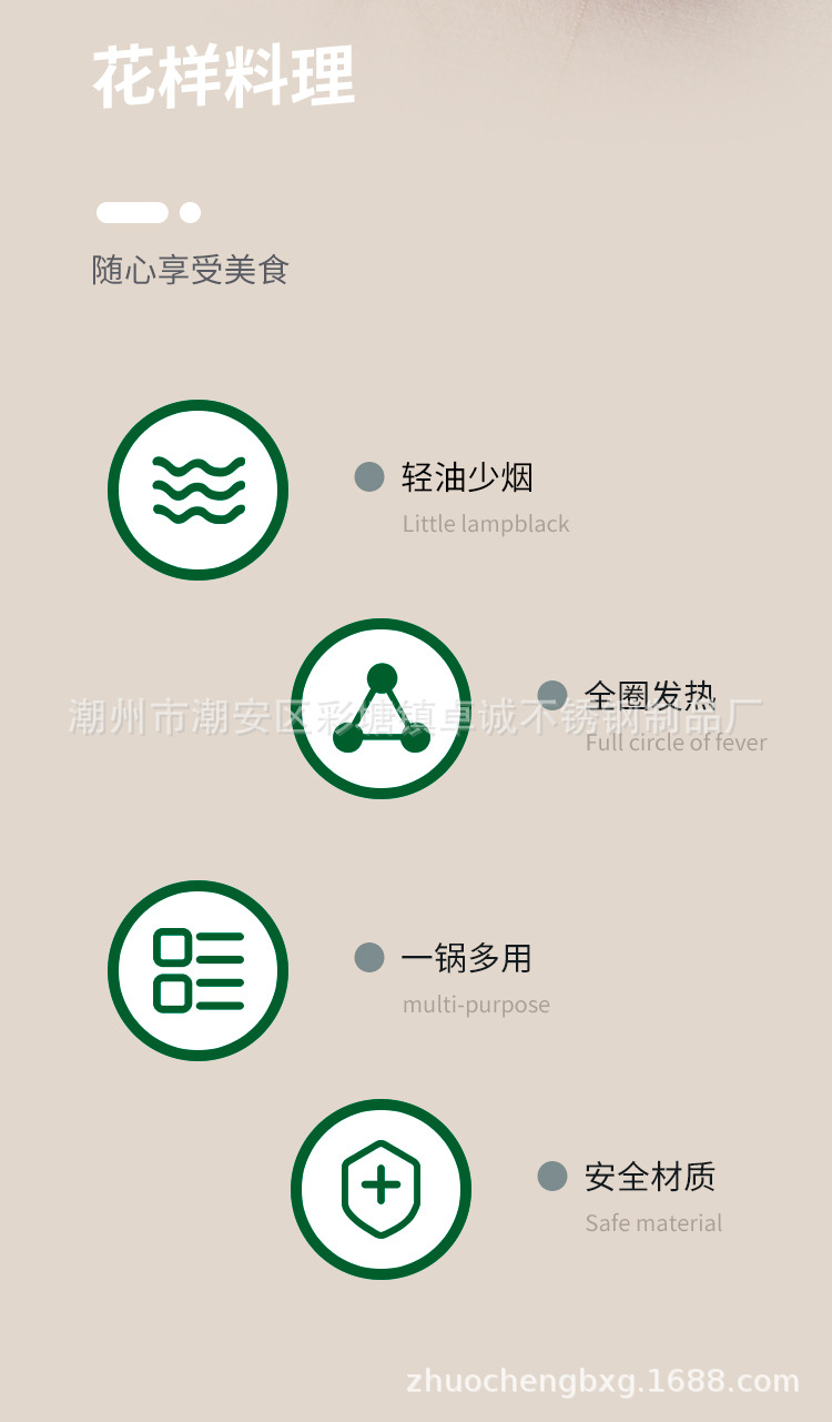 跨境多功能电烤盘外卖电煎盘学生宿舍烤肉盘神器不粘煎盘礼品代发详情2