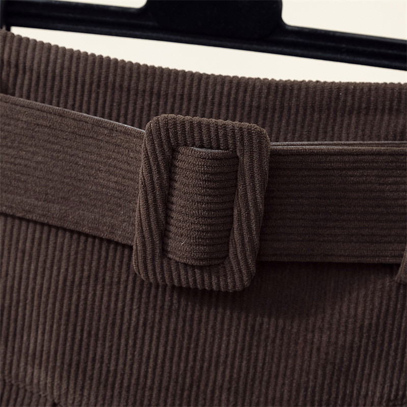 秋冬季韩版2024新款时尚辣妹高腰显瘦短款百搭纯色百褶半身裙子女详情14