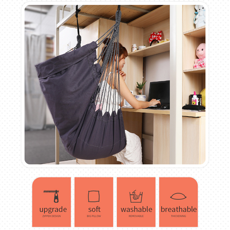 Outdoor leisure swing, hanging chair, indoor portable and foldable, wholesale and retail for adults, children, courtyards and gardens pic 1