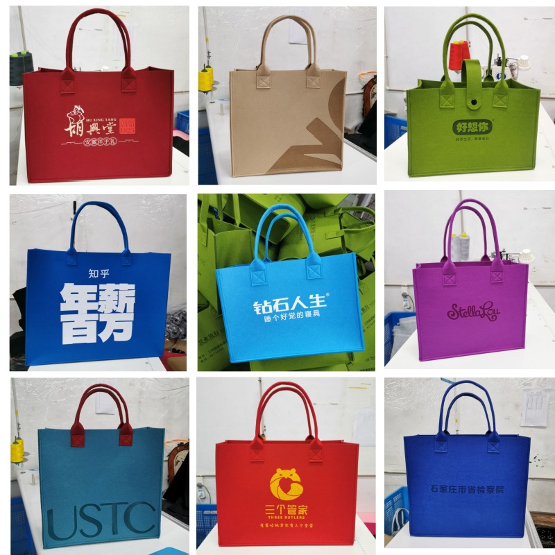 Dragon Boat Festival corporate bank felt bags, customized cartoon souvenirs, gift bags, shopping bags, wedding advertising tote bags pic 44