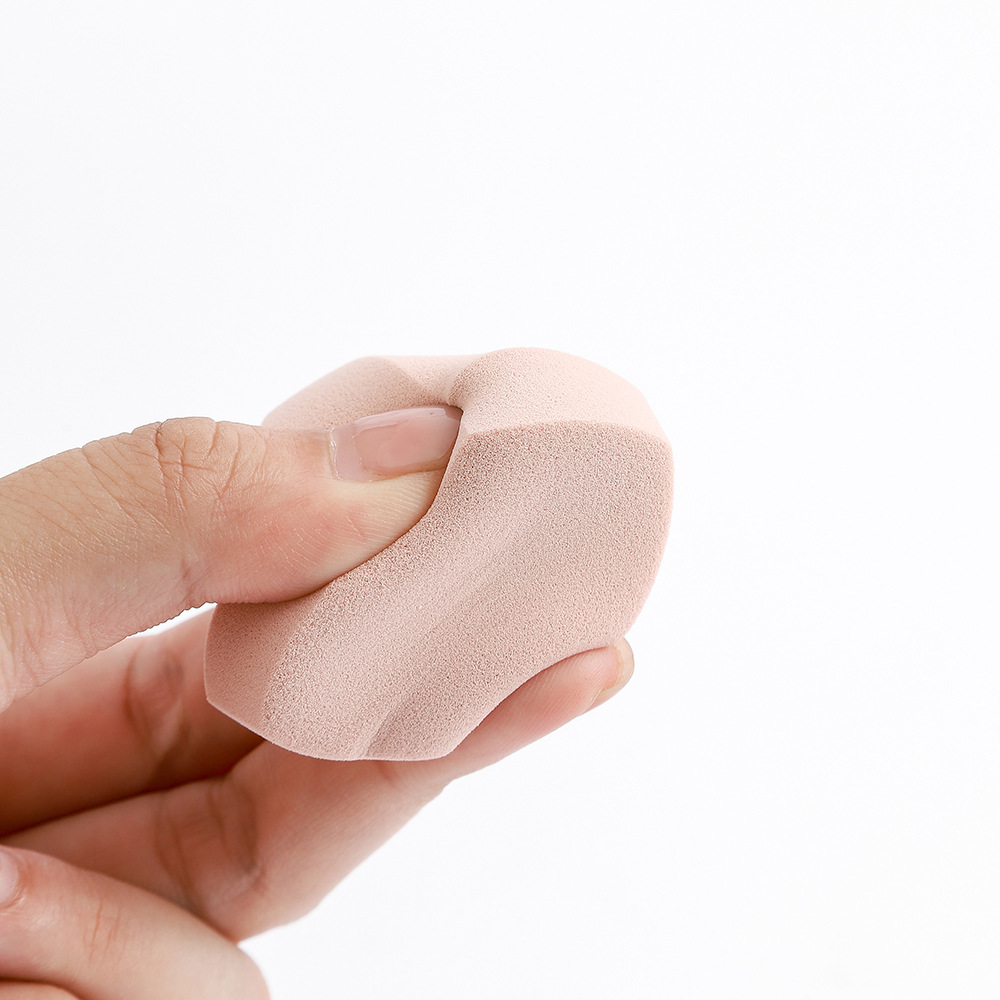 New Diamond Beauty Egg non-latex makeup sponge, single-color irregular cut powder puff makeup egg wholesale pic 16
