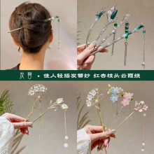 赵露思同款发夹咖色系侧边发卡刘海夹前额鸭嘴夹新款时尚简约发饰详情55