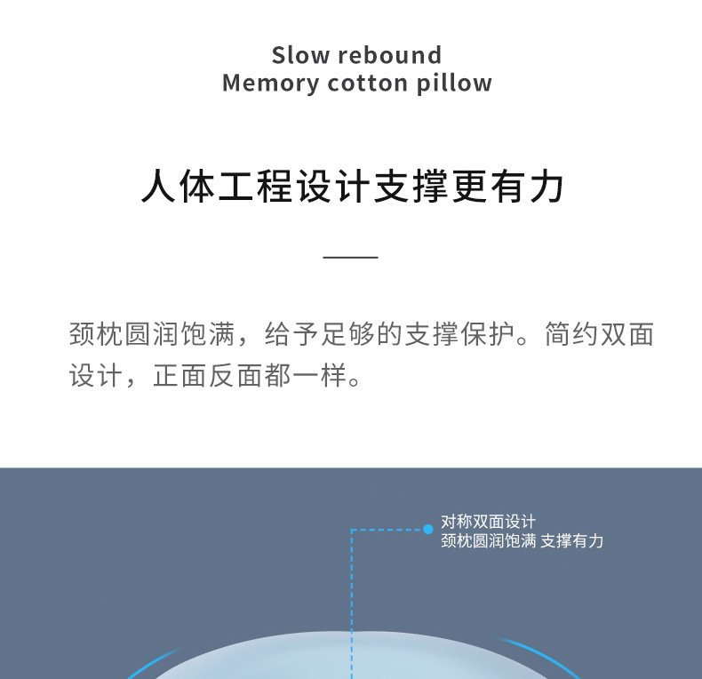 夏季冰丝u型枕记忆棉可加logo慢回弹旅行飞机u形枕代发u型护颈枕详情9