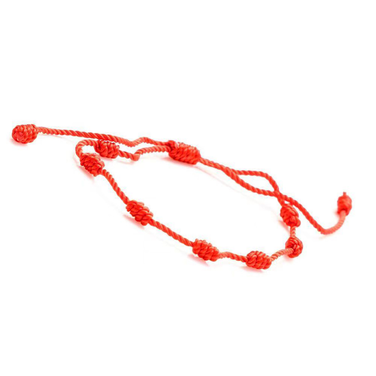 Cross-border best-selling fashionable 7-knot lucky bracelet, simple and individual, hand-woven adjustable couple friendship bracelet cover pic 9